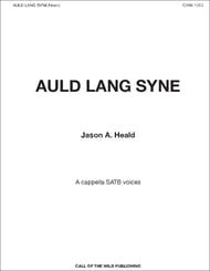 Auld Lang Syne SATB choral sheet music cover Thumbnail